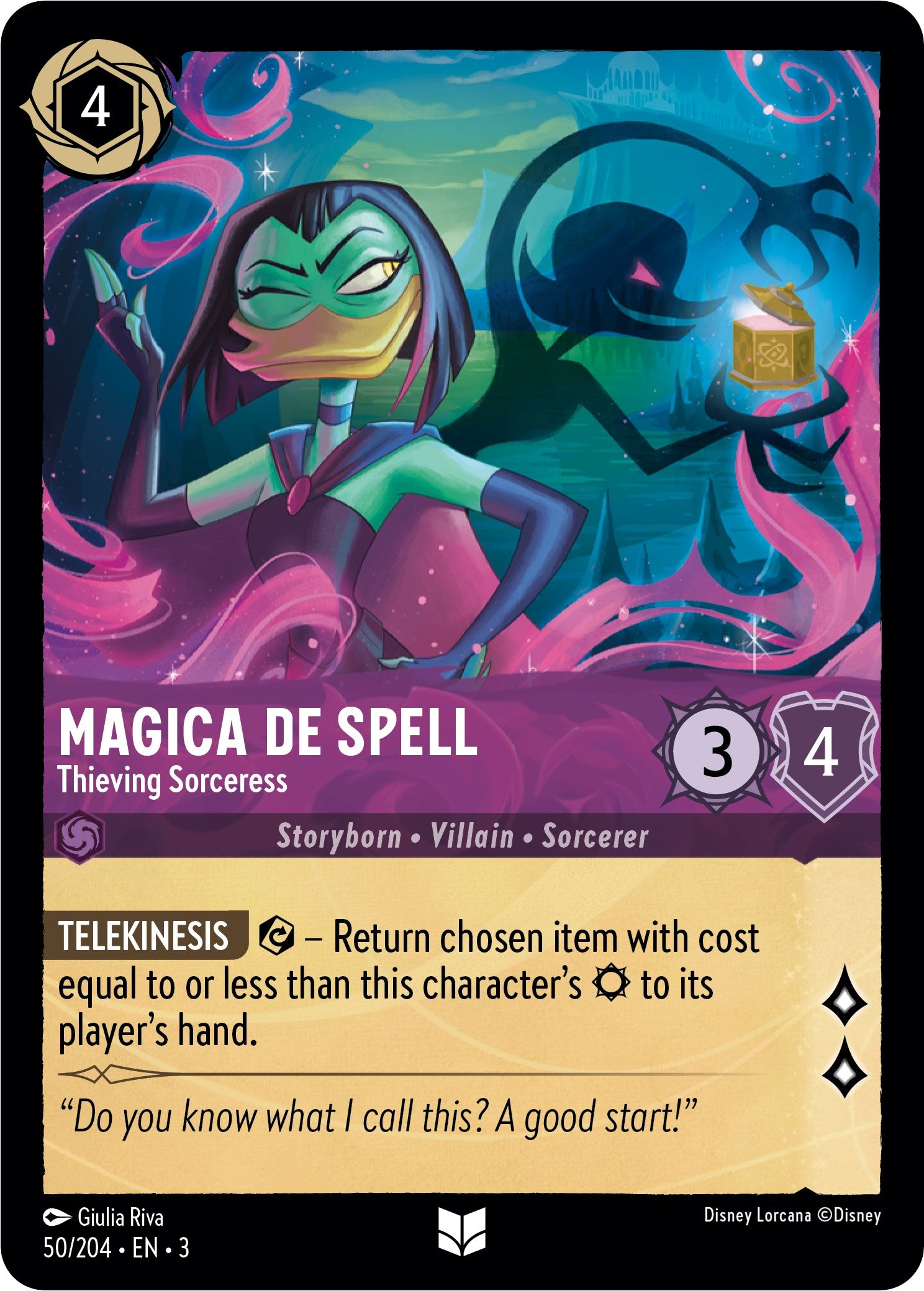 Magica De Spell - Thieving Sorceress (50/204) [Into the Inklands] | Gamers Paradise