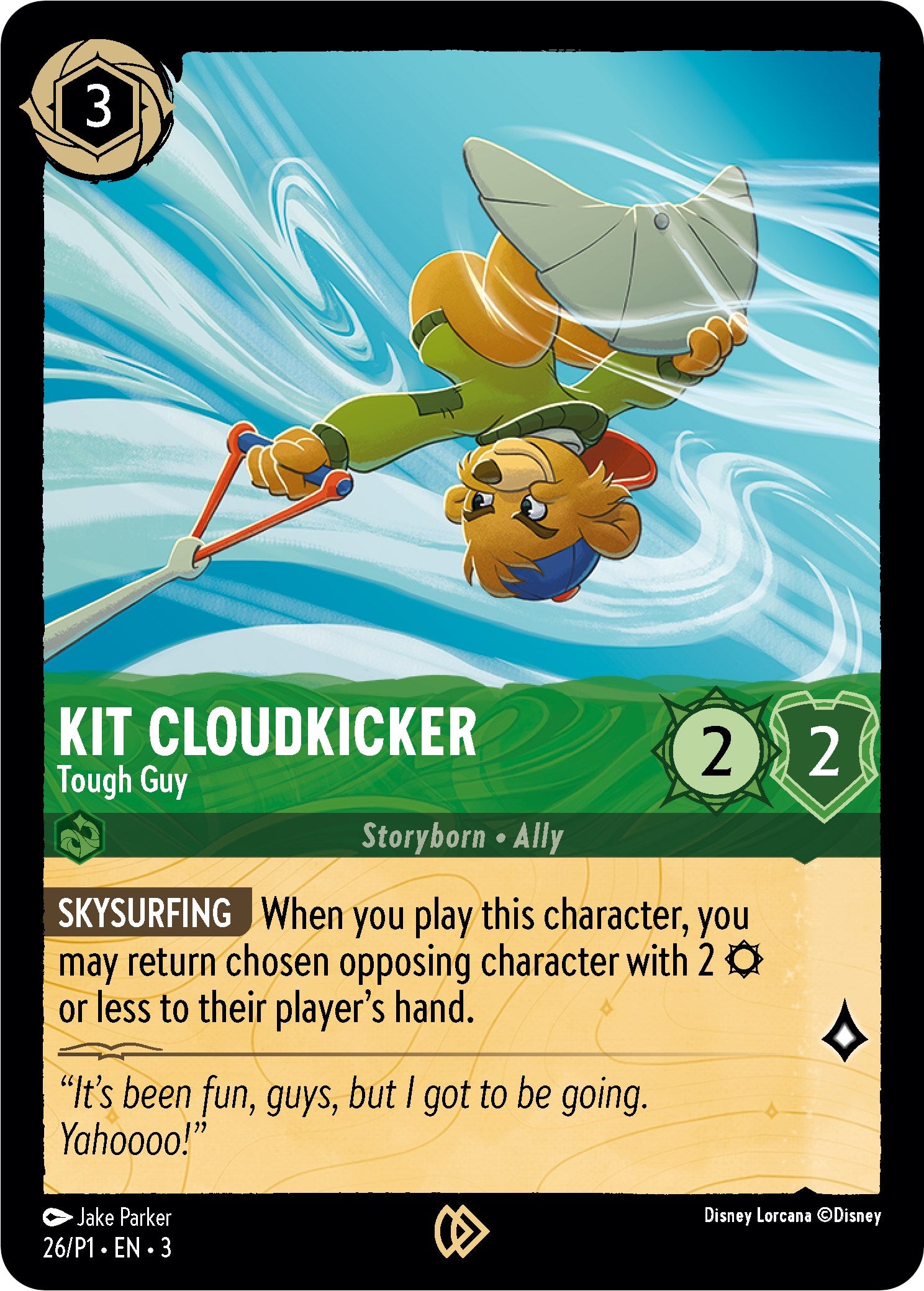 Kit Cloudkicker - Tough Guy (26) [Promo Cards] | Gamers Paradise