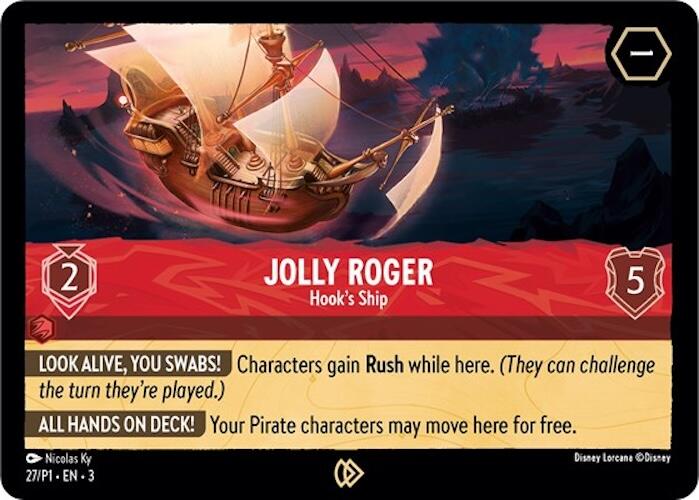 Jolly Roger - Hook's Ship (27) [Promo Cards] | Gamers Paradise