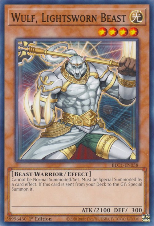 Wulf, Lightsworn Beast [BLC1-EN058] Common | Gamers Paradise