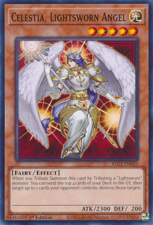 Celestia, Lightsworn Angel [BLC1-EN059] Common | Gamers Paradise