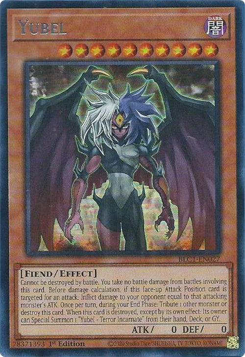 Yubel (Silver) [BLC1-EN027] Ultra Rare | Gamers Paradise