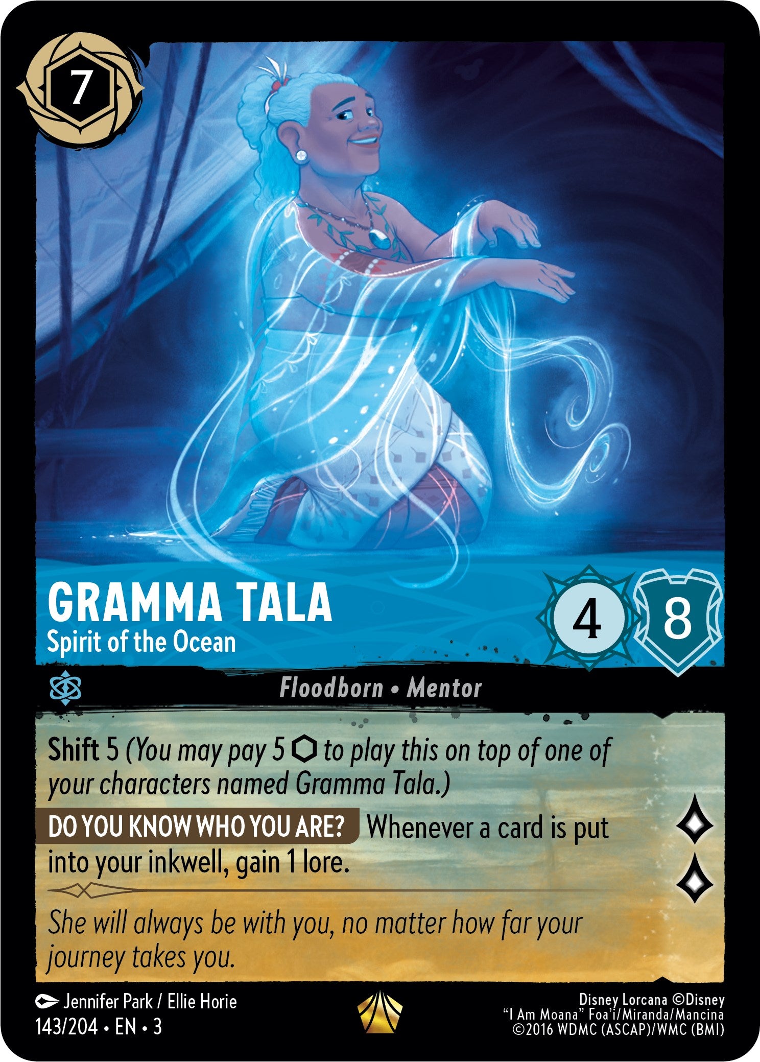 Gramma Tala - Spirit of the Ocean (143/204) [Into the Inklands] | Gamers Paradise