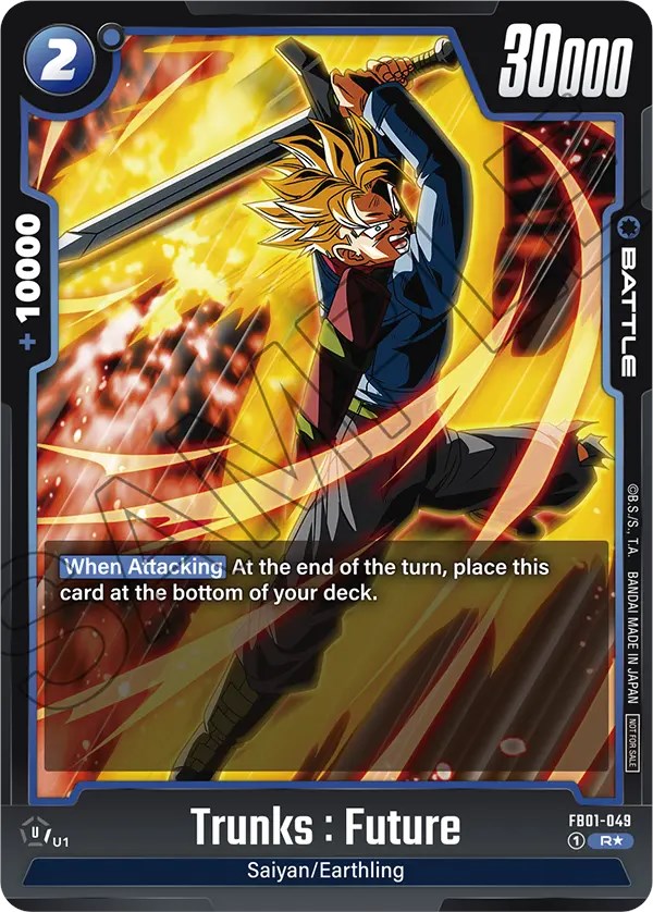Trunks : Future (FB01-049) (Tournament Pack 01) [Fusion World Tournament Cards] | Gamers Paradise