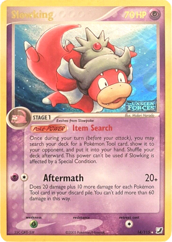 Slowking (14/115) (Stamped) [EX: Unseen Forces] | Gamers Paradise