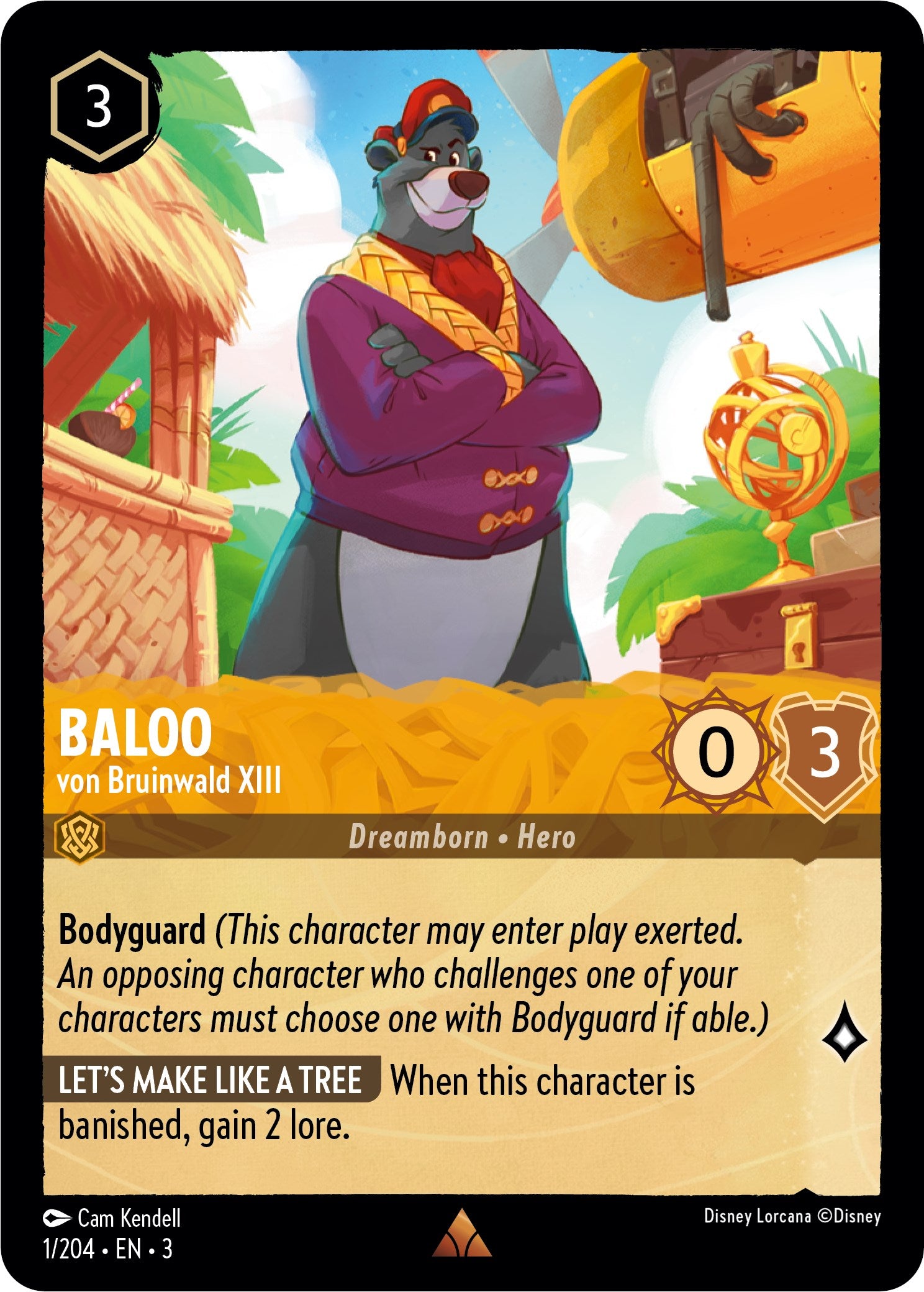 Baloo - von Bruinwald XIII (1/204) [Into the Inklands] | Gamers Paradise