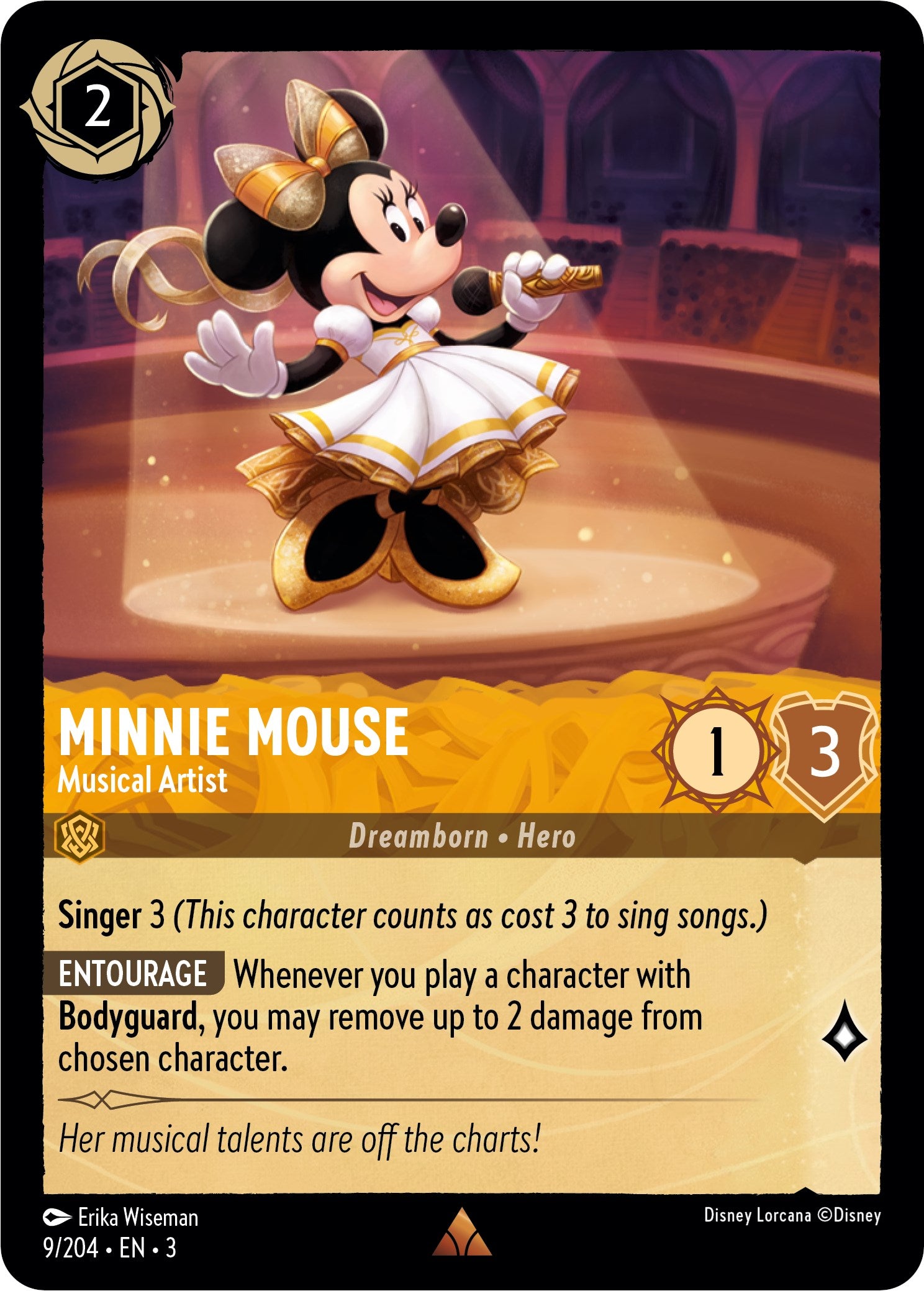 Minnie Mouse - Musical Artist (9/204) [Into the Inklands] | Gamers Paradise
