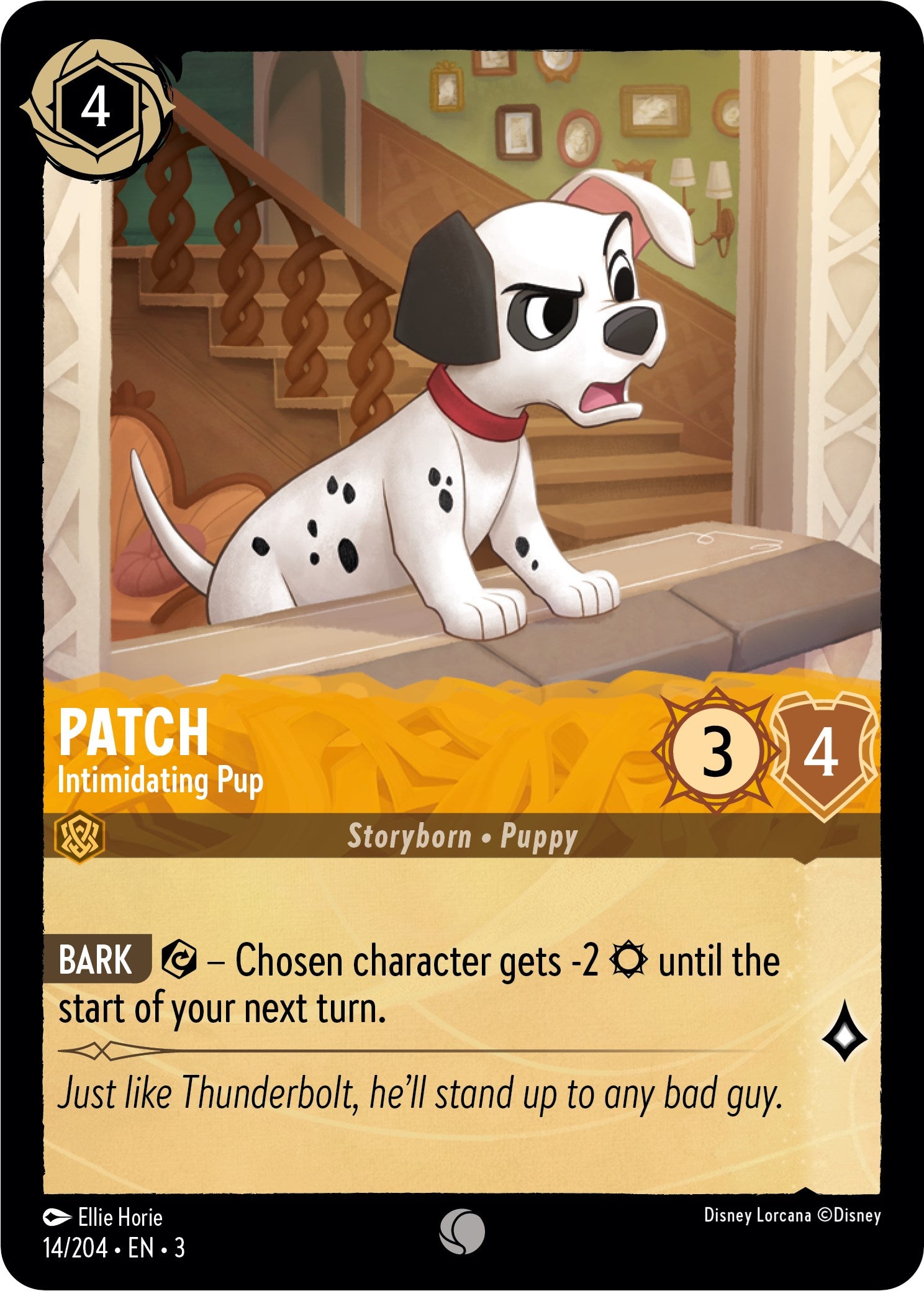 Patch - Intimidating Pup (14/204) [Into the Inklands] | Gamers Paradise