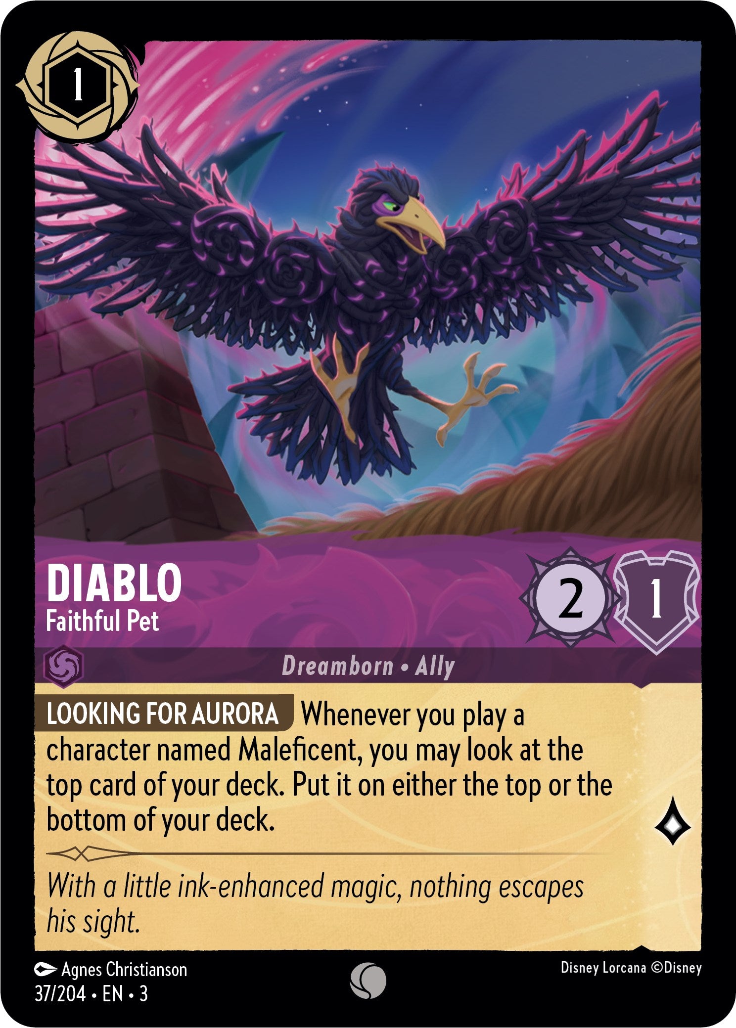 Diablo - Faithful Pet (37/204) [Into the Inklands] | Gamers Paradise