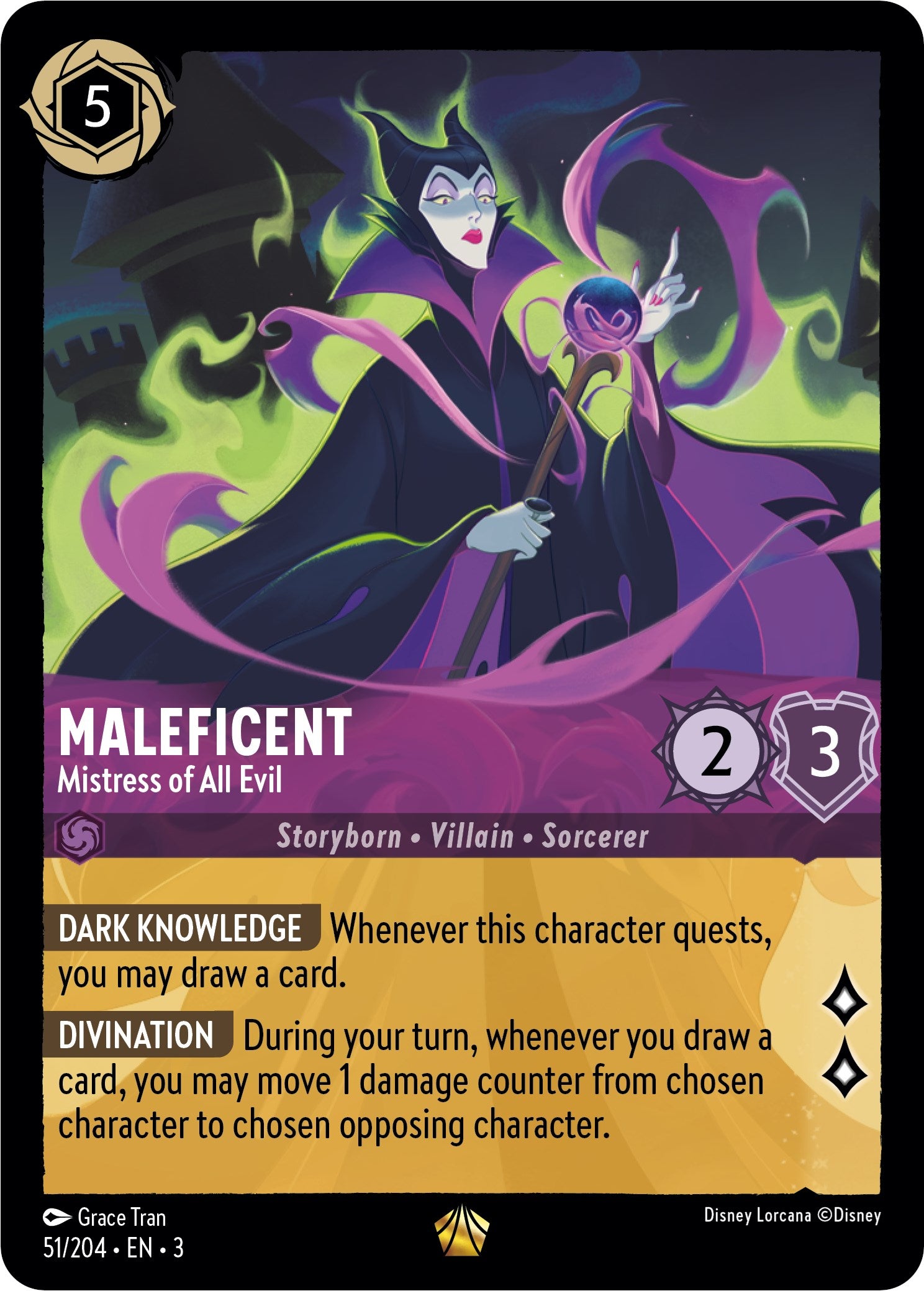 Maleficent - Mistress of All Evil (51/204) [Into the Inklands] | Gamers Paradise