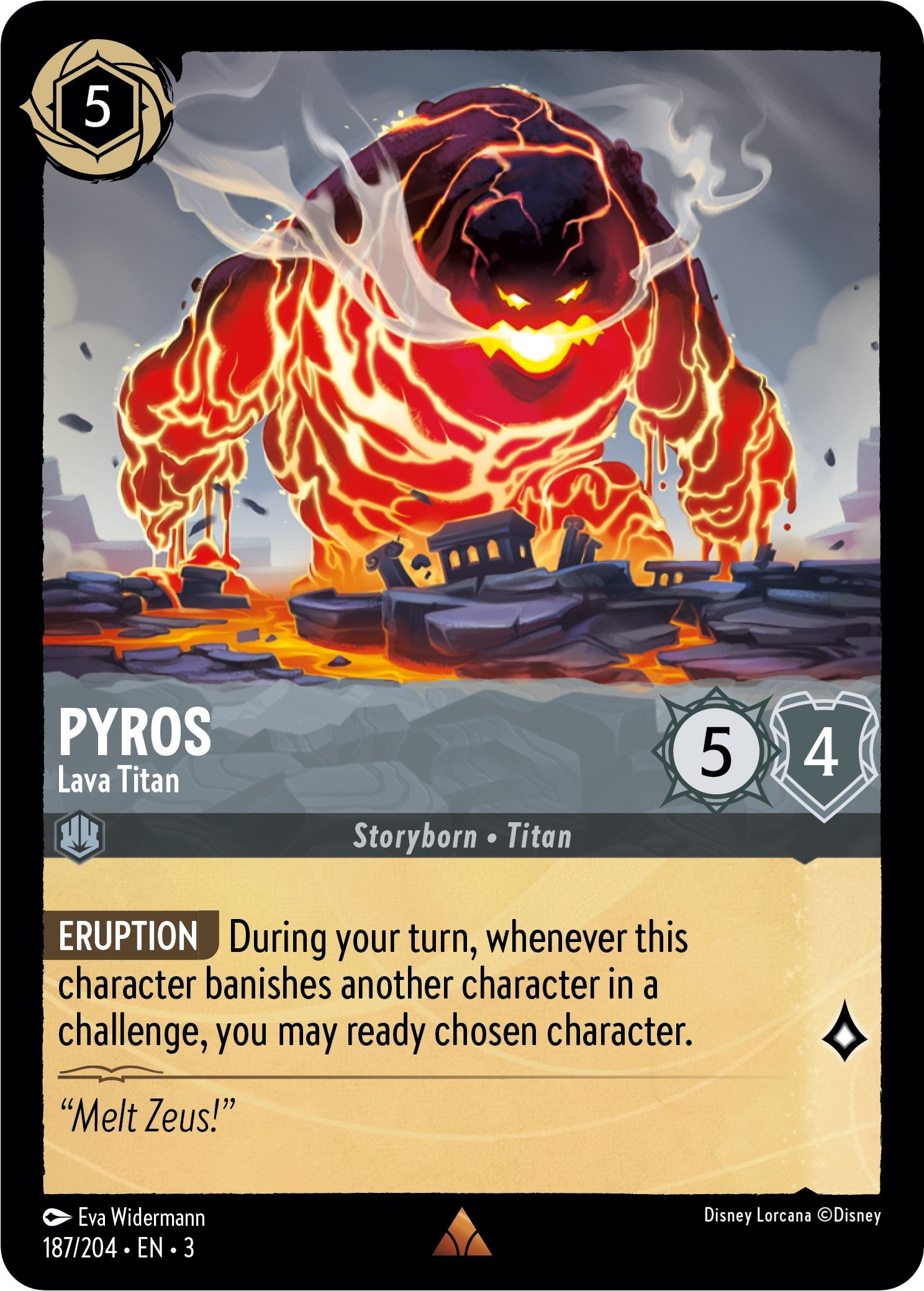 Pyros - Lava Titan (187/204) [Into the Inklands] | Gamers Paradise