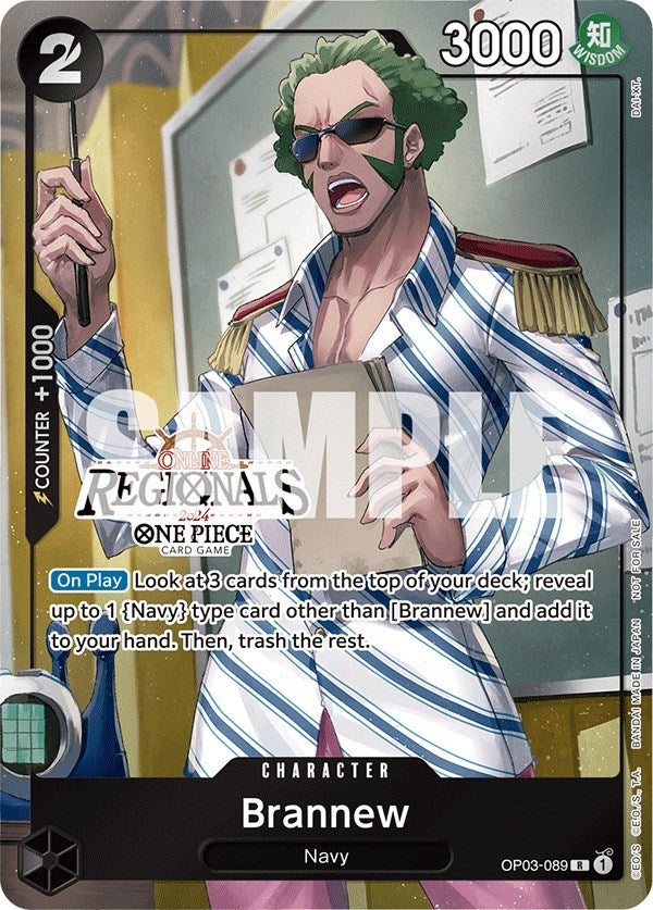 Brannew (Online Regional 2024) [Participant] [One Piece Promotion Cards] | Gamers Paradise