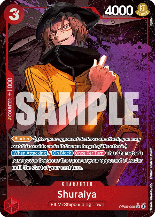 Shuraiya (Alternate Art) [Wings of the Captain] | Gamers Paradise