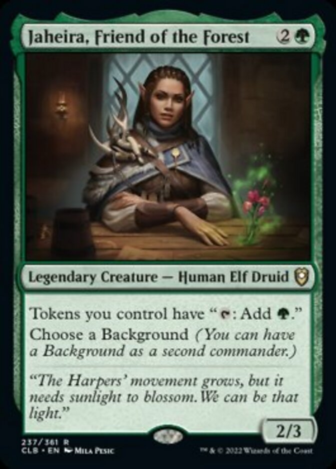 Jaheira, Friend of the Forest [Commander Legends: Battle for Baldur's Gate] | Gamers Paradise