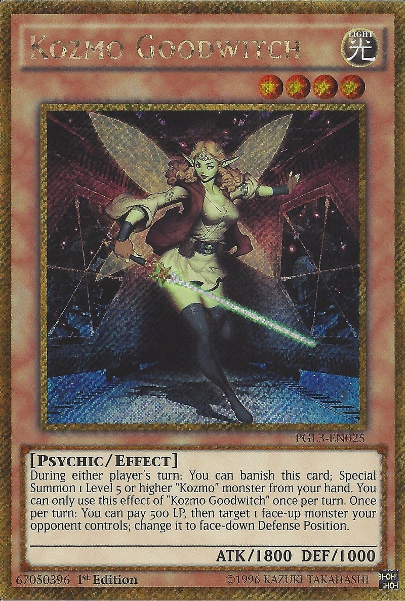 Kozmo Goodwitch [PGL3-EN025] Gold Secret Rare | Gamers Paradise