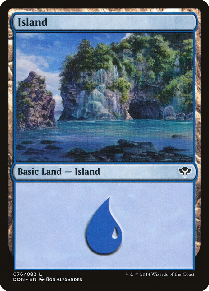 Island (76) [Duel Decks: Speed vs. Cunning] | Gamers Paradise