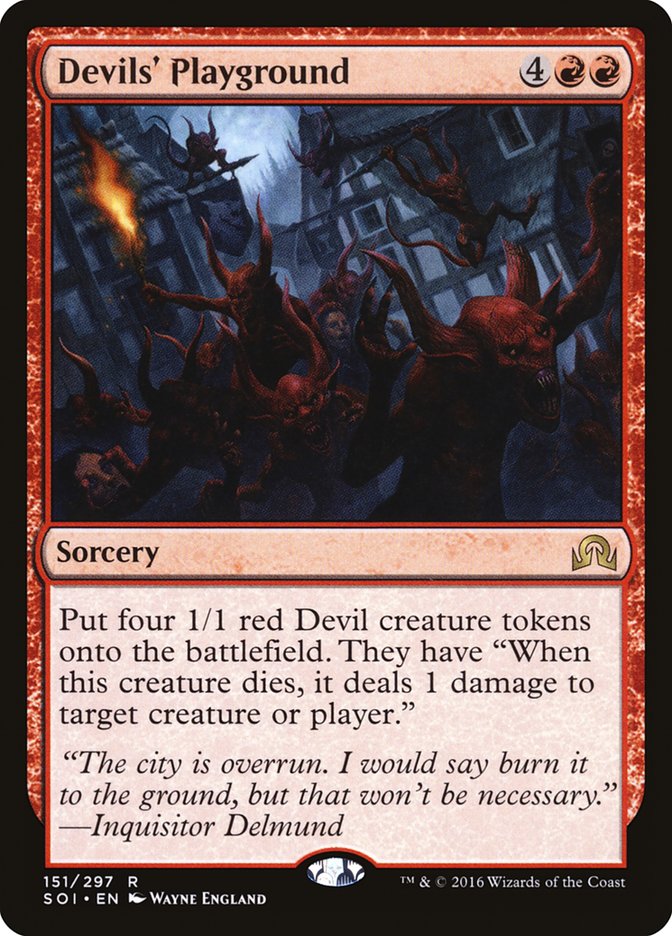 Devils' Playground [Shadows over Innistrad] | Gamers Paradise