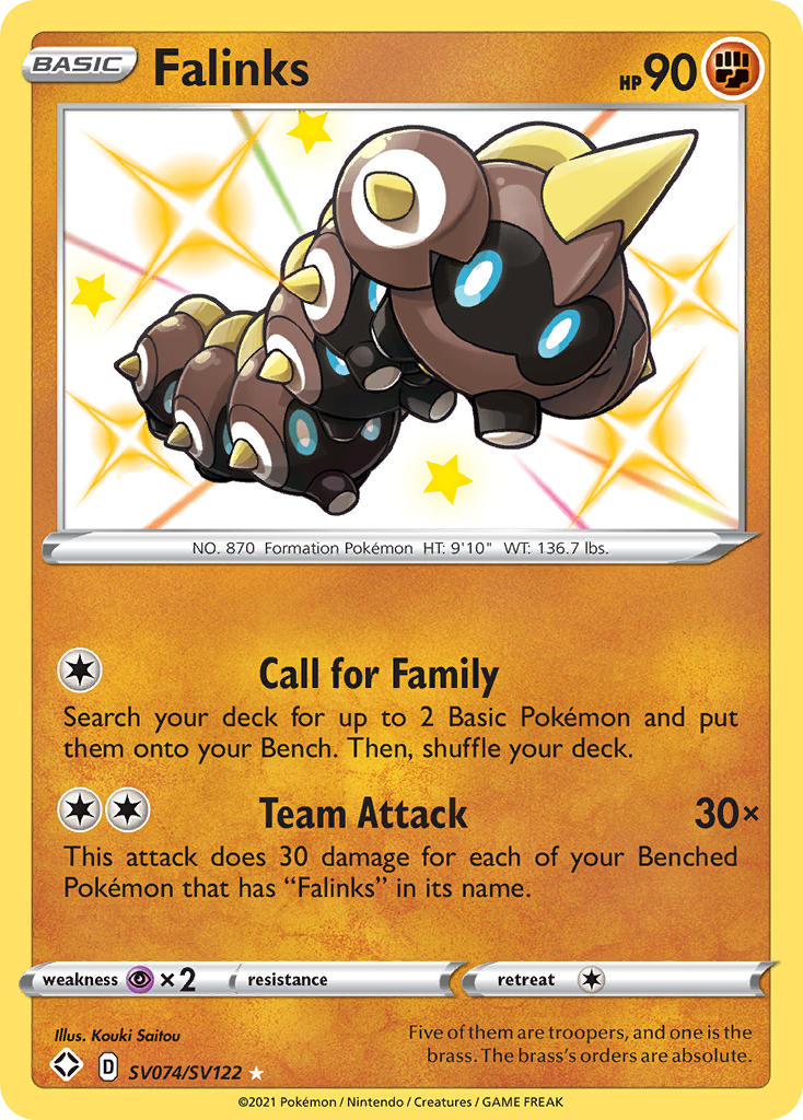 Falinks (SV074/SV122) [Sword & Shield: Shining Fates] | Gamers Paradise