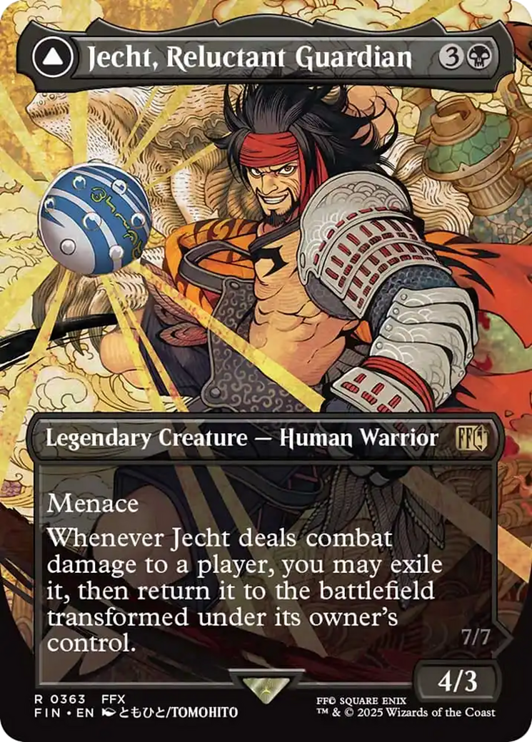 Jecht, Reluctant Guardian // Braska's Final Aeon (Borderless) [FINAL FANTASY] | Gamers Paradise