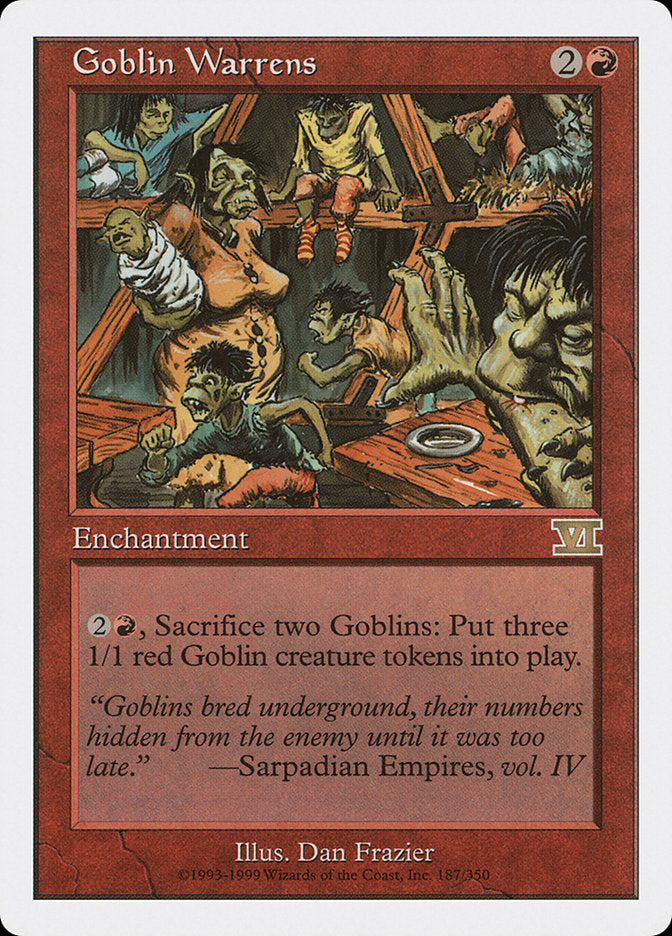 Goblin Warrens [Classic Sixth Edition] | Gamers Paradise