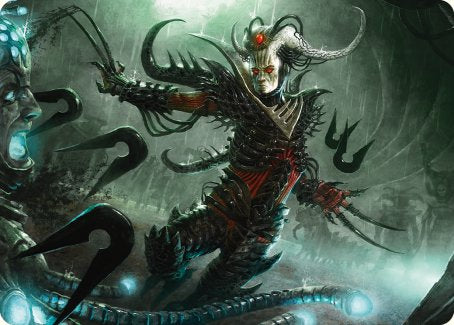 Vraan, Executioner Thane Art Card [Phyrexia: All Will Be One Art Series] | Gamers Paradise