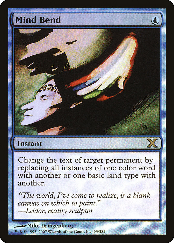 Mind Bend (Premium Foil) [Tenth Edition] | Gamers Paradise