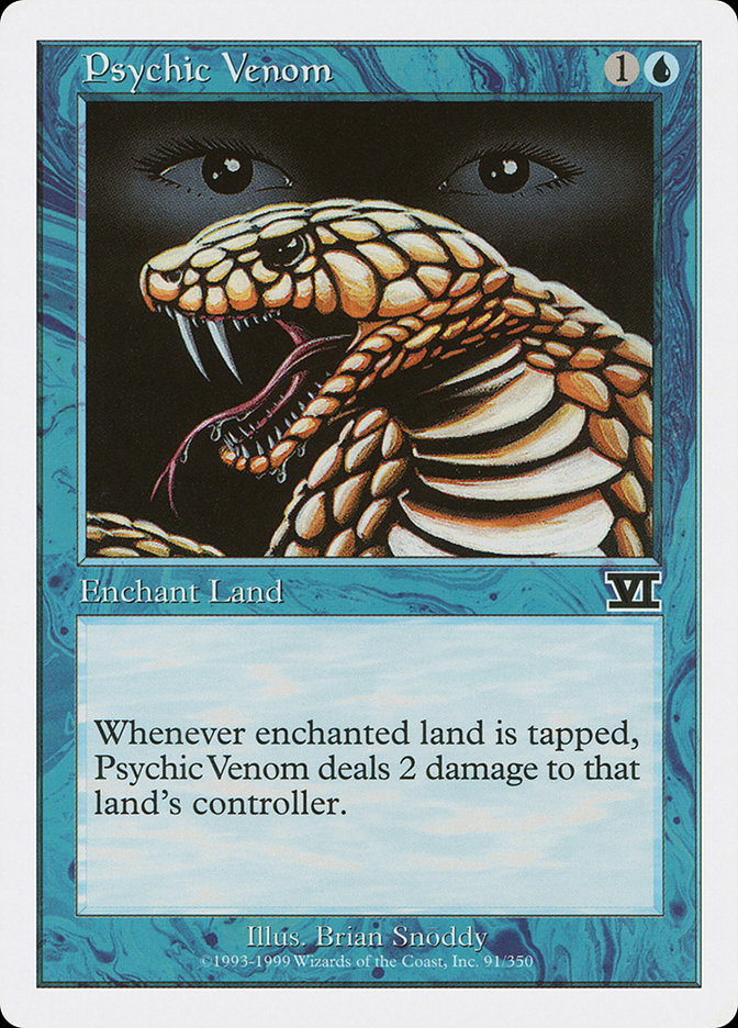 Psychic Venom [Classic Sixth Edition] | Gamers Paradise