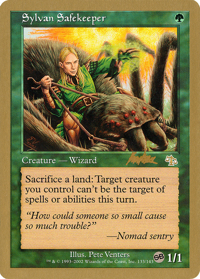 Sylvan Safekeeper (Brian Kibler) (SB) [World Championship Decks 2002] | Gamers Paradise