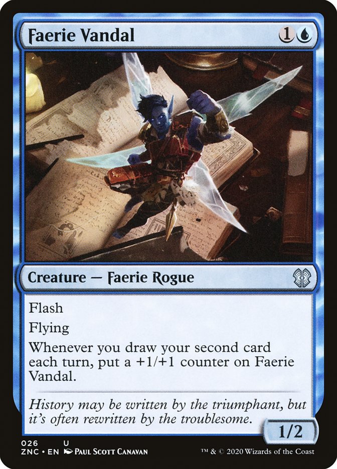 Faerie Vandal [Zendikar Rising Commander] | Gamers Paradise