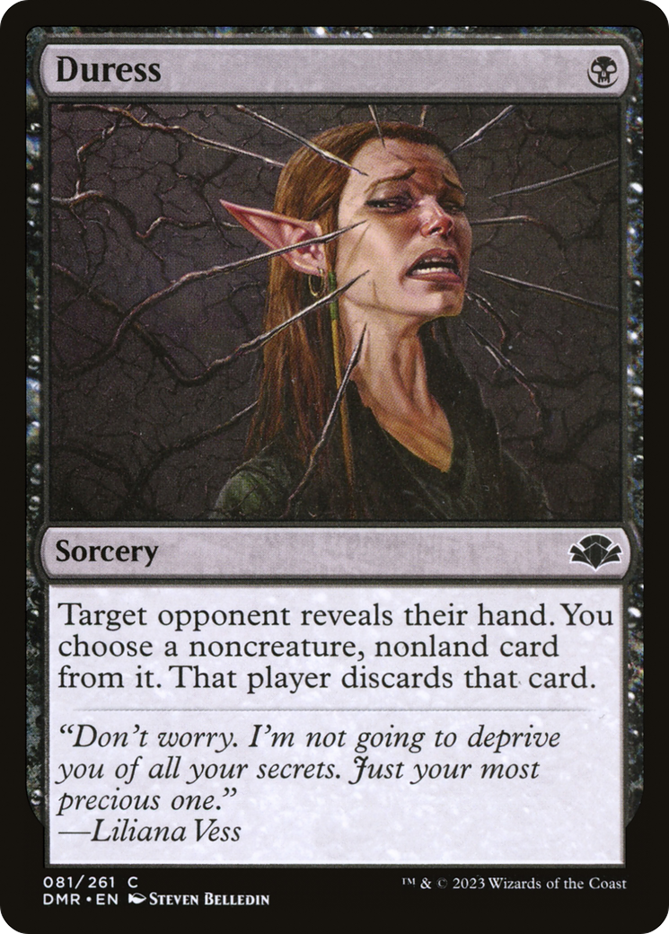 Duress [Dominaria Remastered] | Gamers Paradise