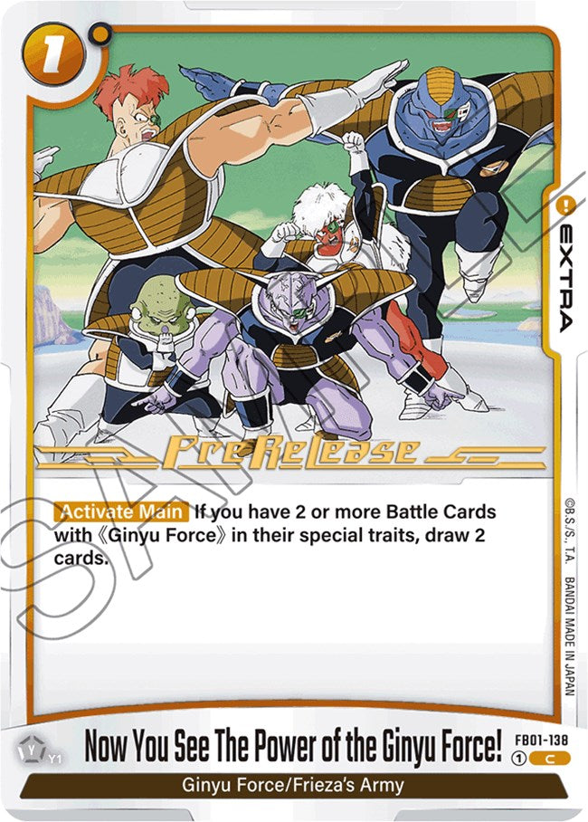 Now You See The Power of the Ginyu Force! [Awakened Pulse Pre-Release Cards] | Gamers Paradise