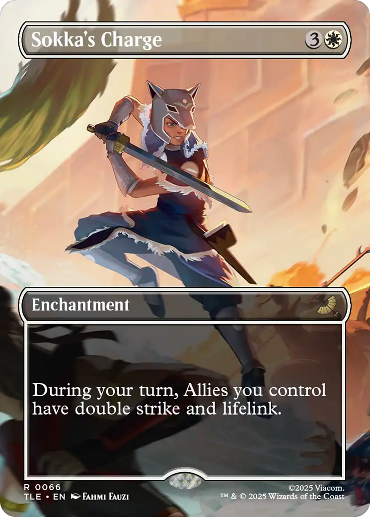 Sokka's Charge (Borderless) [Avatar: The Last Airbender: Eternal-Legal] | Gamers Paradise