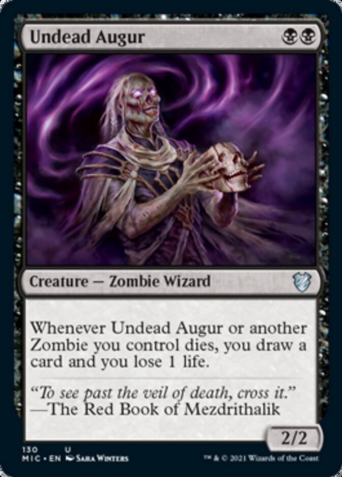 Undead Augur [Innistrad: Midnight Hunt Commander] | Gamers Paradise