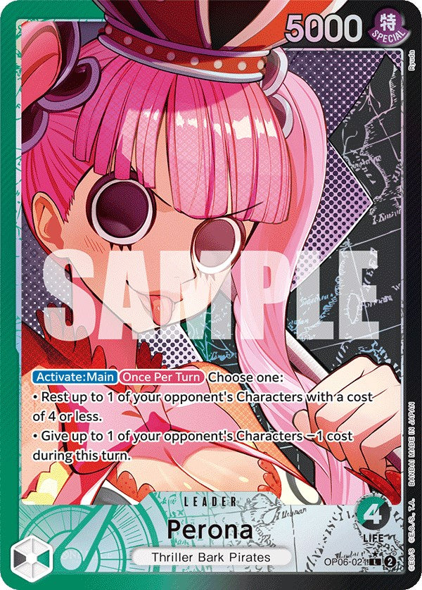 Perona (Alternate Art) [Wings of the Captain] | Gamers Paradise