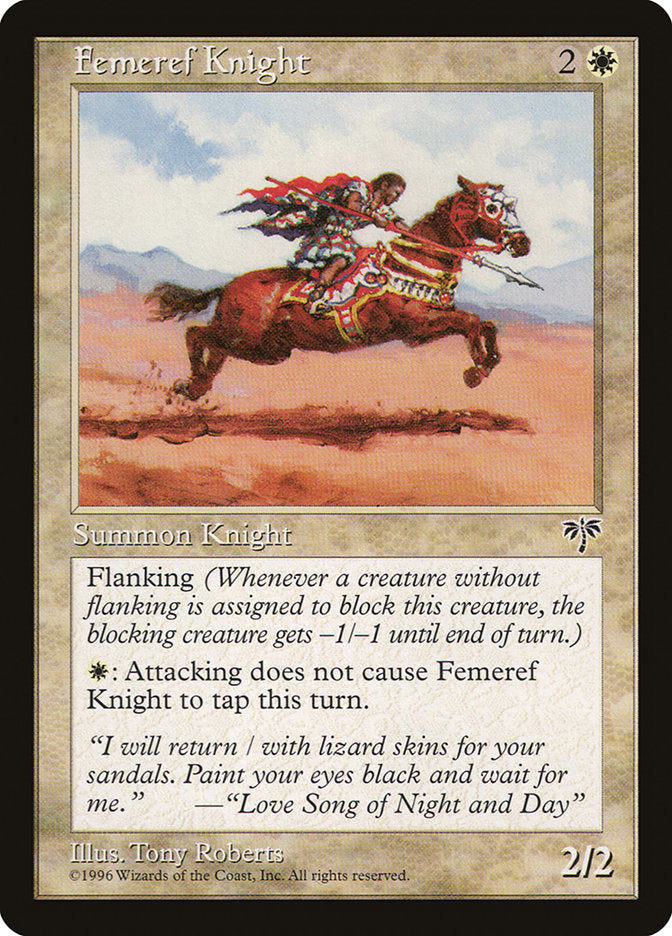 Femeref Knight [Mirage] | Gamers Paradise