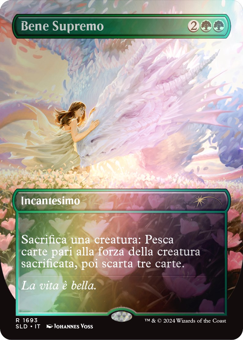 Greater Good (Italian) - "Bene Supremo" (Rainbow Foil) [Secret Lair Drop Series] | Gamers Paradise