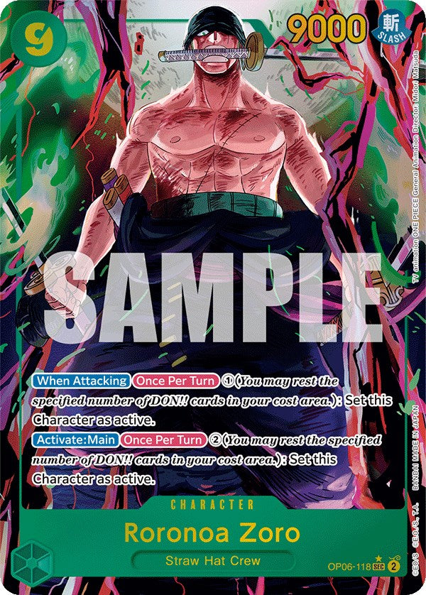 Roronoa Zoro (Alternate Art) [Wings of the Captain] | Gamers Paradise