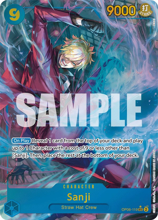 Sanji (Alternate Art) [Wings of the Captain] | Gamers Paradise