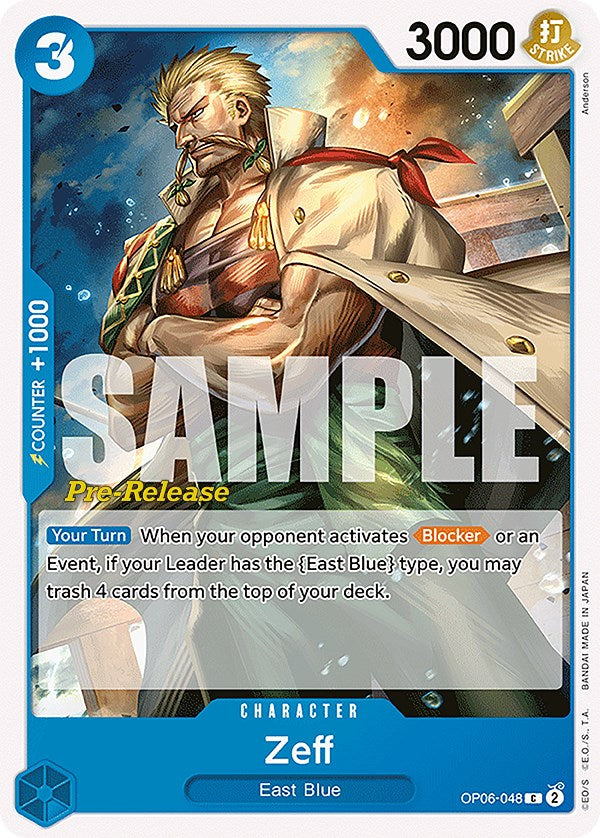 Zeff [Wings of the Captain Pre-Release Cards] | Gamers Paradise