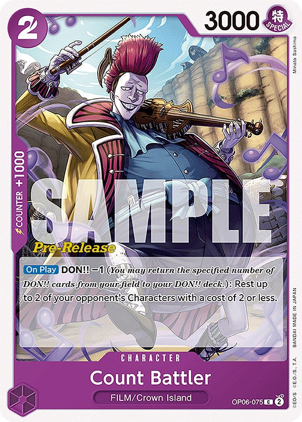 Count Battler [Wings of the Captain Pre-Release Cards] | Gamers Paradise