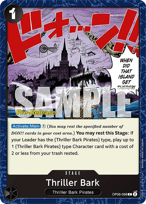 Thriller Bark [Wings of the Captain Pre-Release Cards] | Gamers Paradise