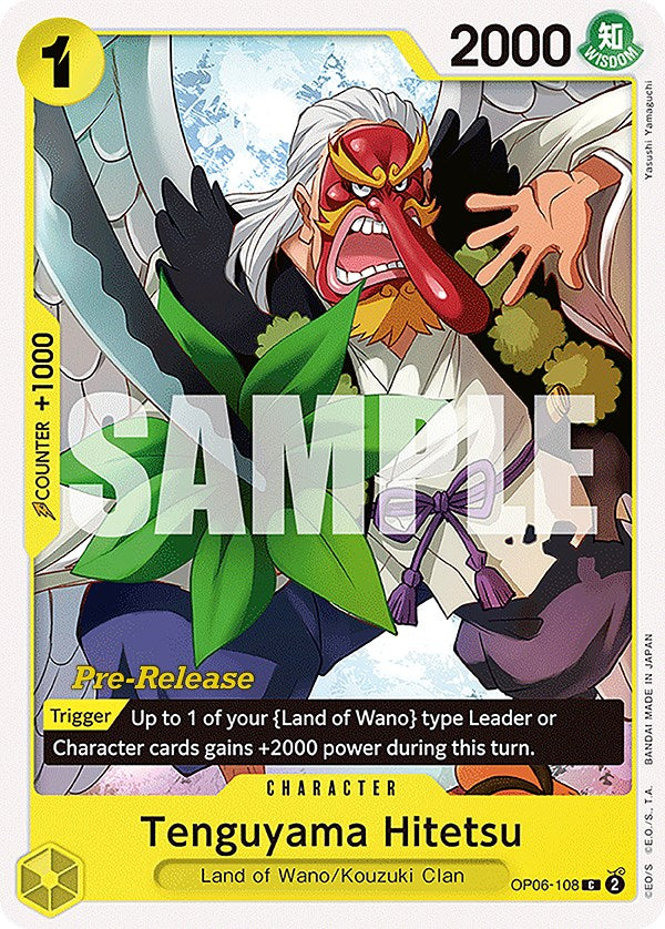 Tenguyama Hitetsu [Wings of the Captain Pre-Release Cards] | Gamers Paradise