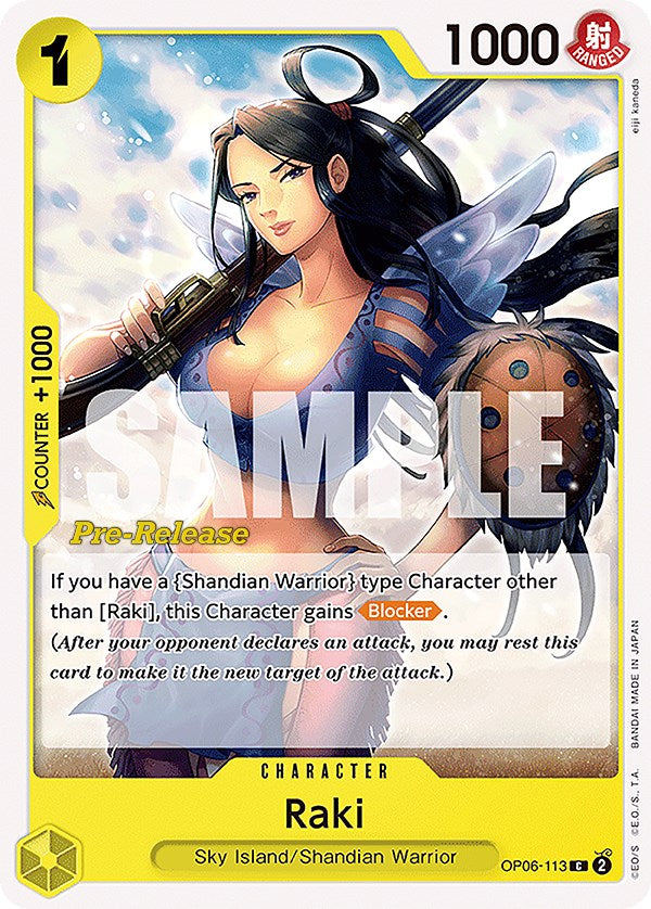 Raki [Wings of the Captain Pre-Release Cards] | Gamers Paradise