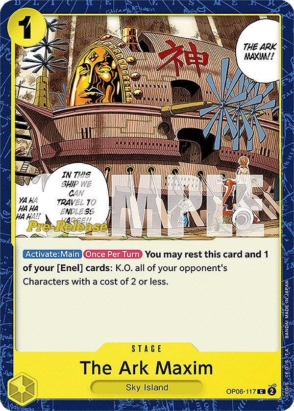 The Ark Maxim [Wings of the Captain Pre-Release Cards] | Gamers Paradise