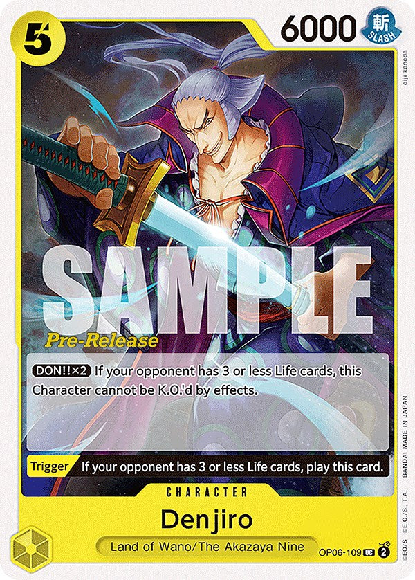 Denjiro [Wings of the Captain Pre-Release Cards] | Gamers Paradise