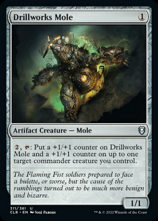 Drillworks Mole [Commander Legends: Battle for Baldur's Gate] | Gamers Paradise