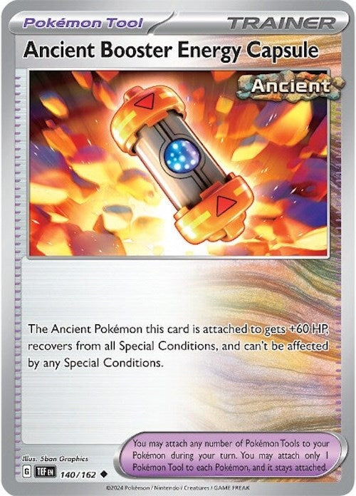 Ancient Booster Energy Capsule (140/162) [Scarlet & Violet: Temporal Forces] | Gamers Paradise