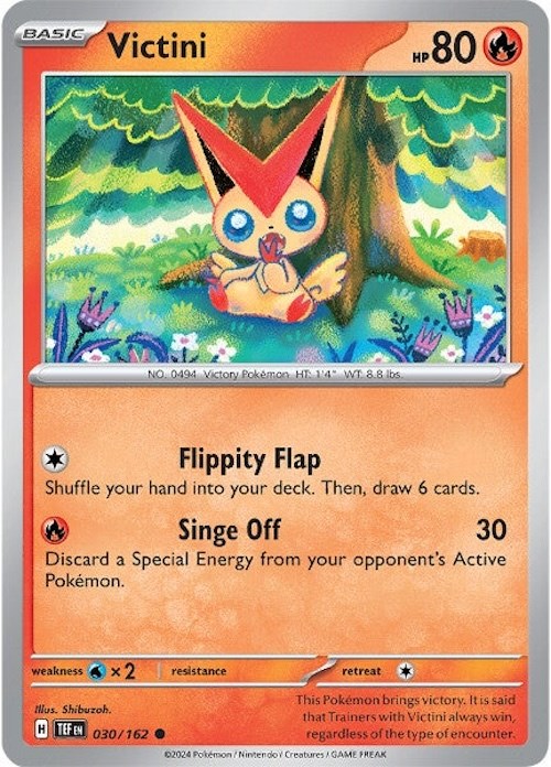 Victini (030/162) [Scarlet & Violet: Temporal Forces] | Gamers Paradise