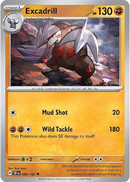 Excadrill (086/162) [Scarlet & Violet: Temporal Forces] | Gamers Paradise