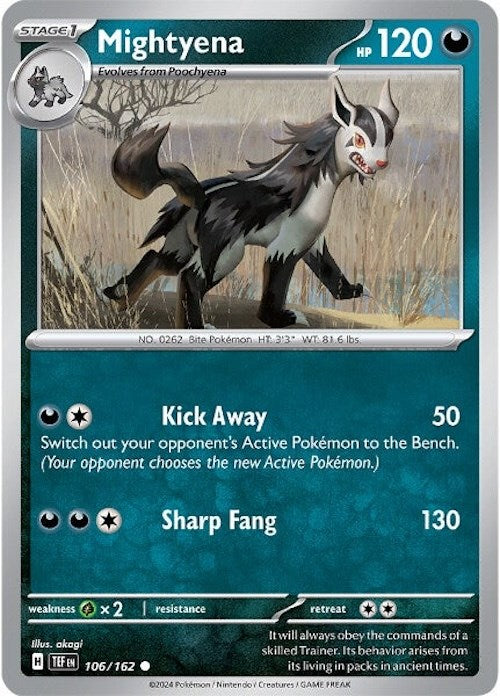 Mightyena (106/162) [Scarlet & Violet: Temporal Forces] | Gamers Paradise